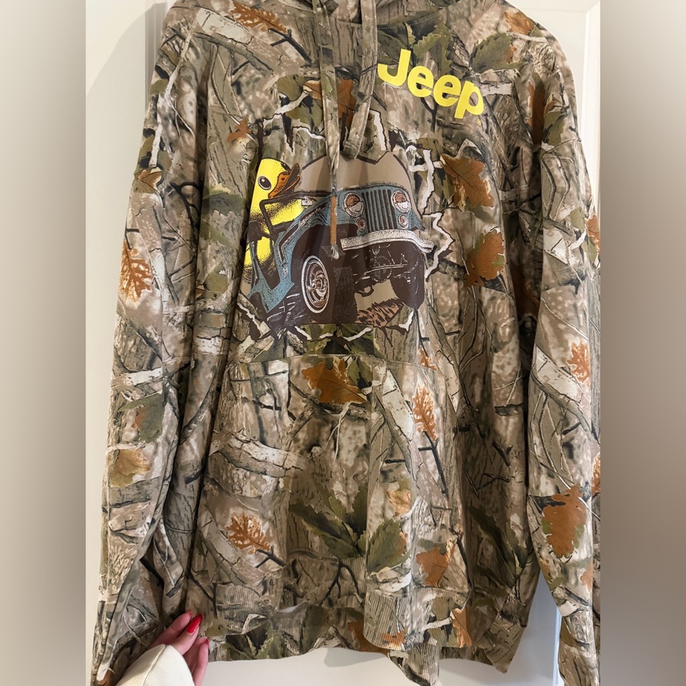 Jeep Camo Duck Graphic Hoodie